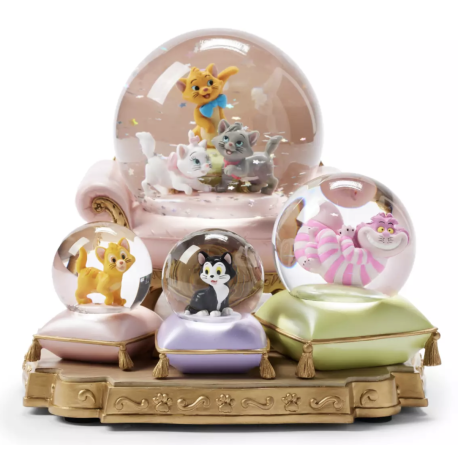 Disney Cats Snow Globe