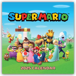 Official Super Mario Square Kalender 2025