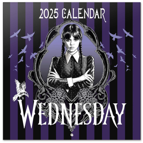 Wednesday 2025 Square Calendar