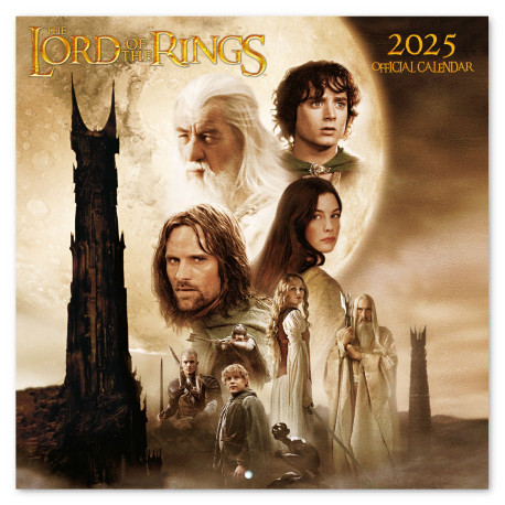 Lord Of The Rings Square 2025 Calendar