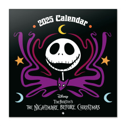 Nightmare Before Christmas - Square 2025 Calendar