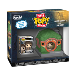 The Lord of the Rings - Frodo Baggins & The Shire Bitty Pop! Town Vinyl Figure