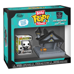 The Nightmare Before Christmas - Jack Skellington & Jack's House Bitty Pop! Town Vinyl Figure