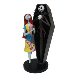 Pre-Order - Disney Showcase Jack and Sally Coffin Figurine