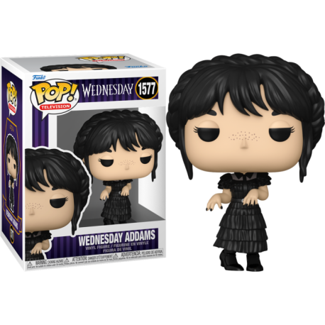 Funko Pop 1577 Wednesday Addams (Black Dress), Wednesday