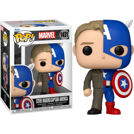 Funko Pop 1432 Steve Rogers/Captain America, Marvel