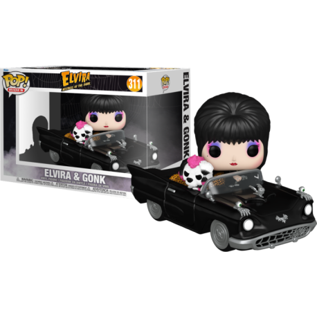 Funko Pop 311 Elvira & Gonk (Rides)