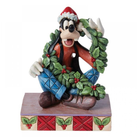 Disney Traditions - Goofy Christmas Figurine