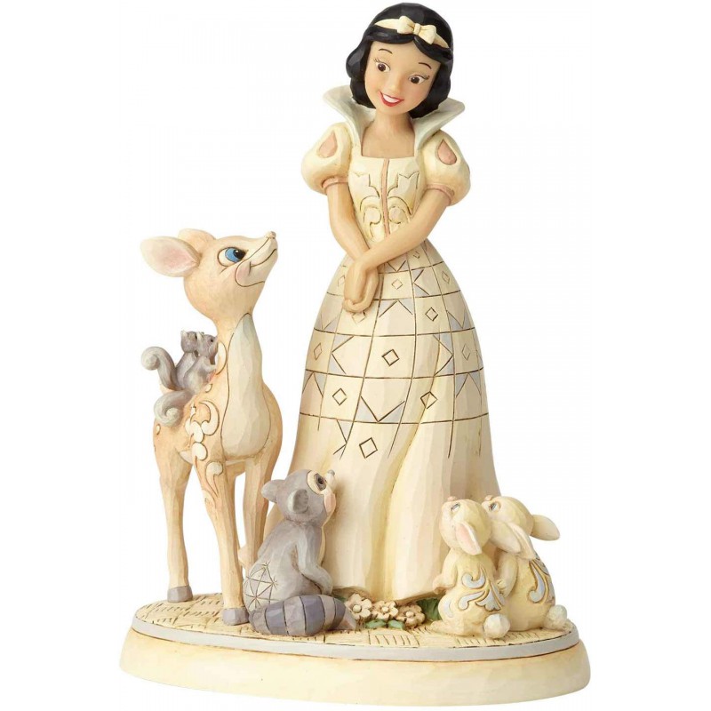 Enesco Disney Traditions By Jim Shore Christmas Snow White Figurine