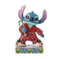 Disney Traditions - Christmas PJs Stitch Figurine