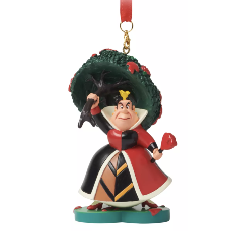 Disney Queen of Hearts Sketchbook Ornament, Alice in Wonderland