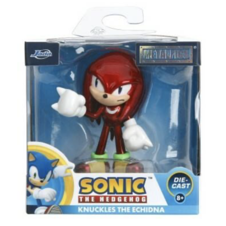 Knuckles The Echidna Metalfigure (6,5cm) - Sonic The Hedgehog