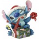 Enesco Disney Traditions by Jim Shore Santa Stitch Wrapping Present
