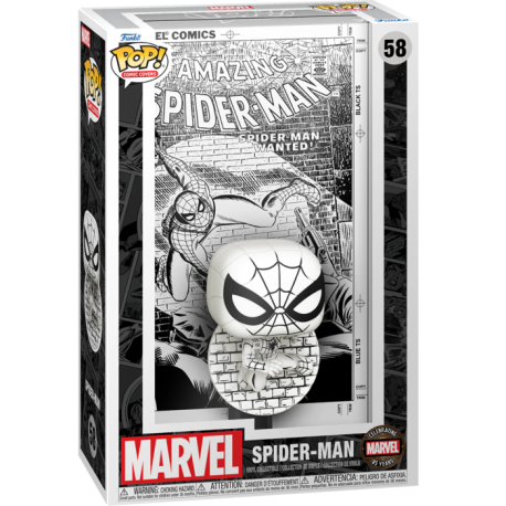 Funko Pop 58 Spider-Man Comic Cover, Marvel