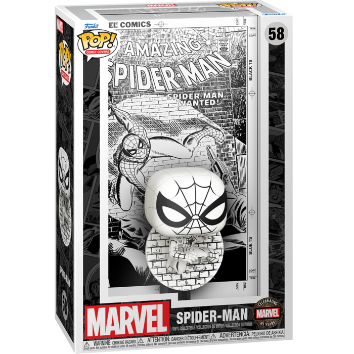 Funko Pop 58 Spider-Man Comic Cover, Marvel