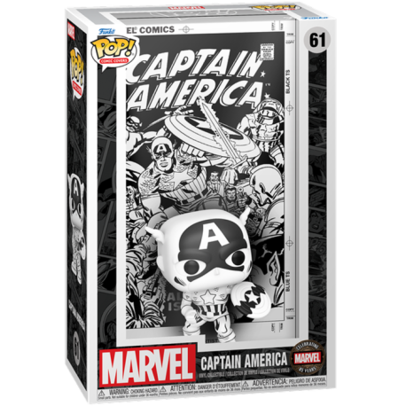 Funko Pop 61 Captain America Comic Cover, Marvel