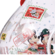 Disney Mickey Mouse and Minnie Mouse Festive Glass Droplet Ornament