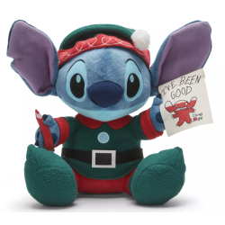 Disney Stitch Kerst Knuffel, Lilo & Stitch - 35cm