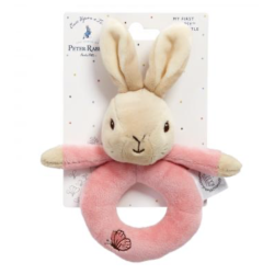 Peter Rabbit Knuffel Bijtring (Roze)