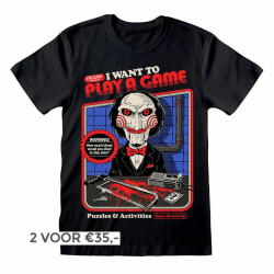 Saw - I Want To Play A Game (Steven Rhodes) T-Shirt (Unisex)