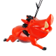 Disney Pumbaa 3D Ornament, The Lion King