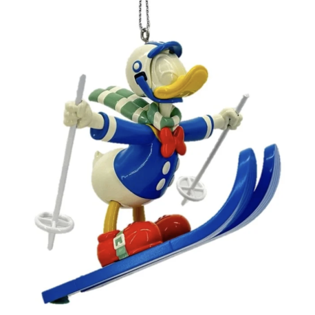 Disney 3D Ornament Donald Duck Ski