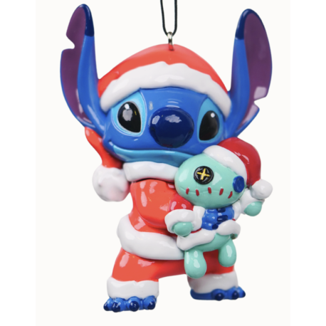 Disney 3D Stitch with Scrump Ornament, Lilo & Stitch