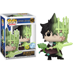 Funko Pop 1422 Yuno (Spirit of Zephyr) Glow-in-the-Dark, Black Clover