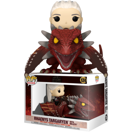 Funko Pop 124 Rhaenys Targaryen with Meleys, House Of The Dragon