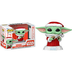 Funko Pop 747 Grogu with Cookies (Holiday), The Mandalorian