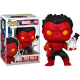 Funko Pop 1439 Red Hulk with Snowman (Holiday), Marvel