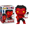 Funko Pop 1439 Red Hulk with Snowman (Holiday), Marvel