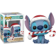 Funko Pop 1502 Stitch with Candy Cane (Holiday), Lilo & Stitch