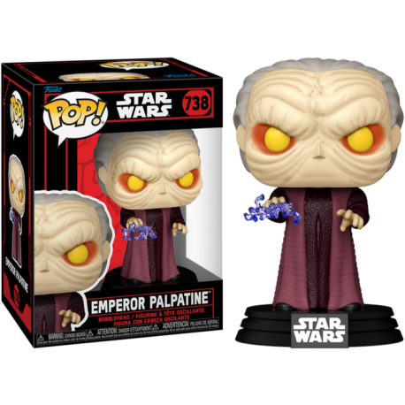 Funko Pop 738 Emperor Palpatine, Star Wars