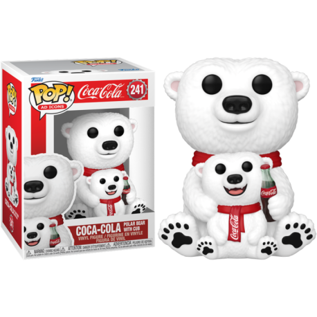 Funko Pop 241 Coca-Cola Polar Bear with Cub