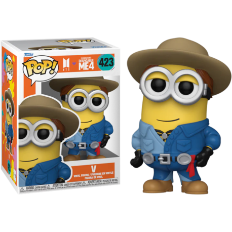 Funko Pop 423 Despicable Me 4 x BTS - V Minion