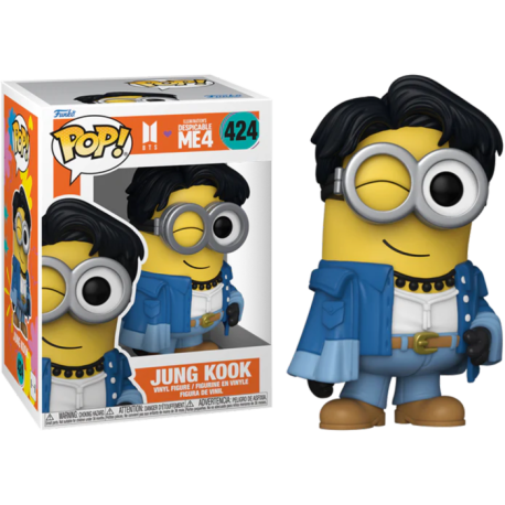 Funko Pop 424 Despicable Me 4 x BTS - Jung Kook Minion