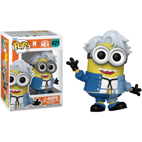 Funko Pop 421 Despicable Me 4 x BTS - J-Hope Minion