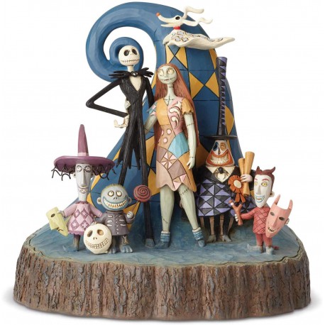 Enesco Disney Traditions by Jim Shore Nightmare Before Christmas Carved by Heart Figurine