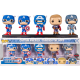 Funko Pop 5-Pack Marvel: Year Of The Shield - Captain America Through the Ages (Special Edition)