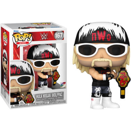 Funko Pop 167 Hulk Hogan Wolfpac, WWE