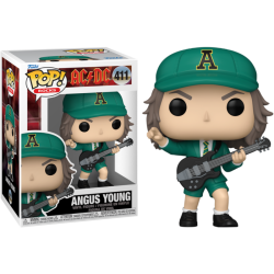 Funko Pop 411 Angus Young in Green, AC/DC