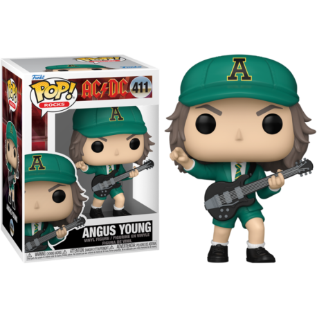 Funko Pop 411 Angus Young in Green, AC/DC