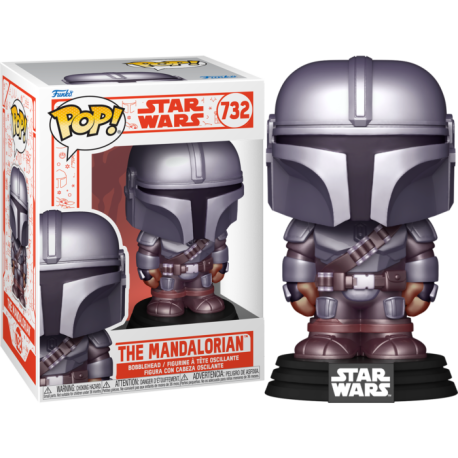 Funko Pop 732 The Mandalorian (Holiday), Star Wars