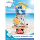 Disney D-Stage PVC Diorama Stitch Summer Vibe 16 cm