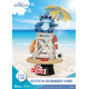 Disney D-Stage PVC Diorama Stitch Summer Vibe 16 cm