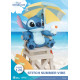 Disney D-Stage PVC Diorama Stitch Summer Vibe 16 cm