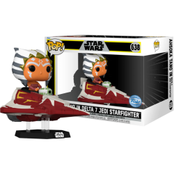 Funko Pop 638 Ahsoka Tano in Delta-7B Jedi Starfighter