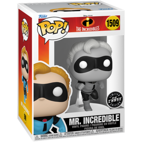 Funko Pop 1509 Mr. Incredible (Chase), The Incredibles