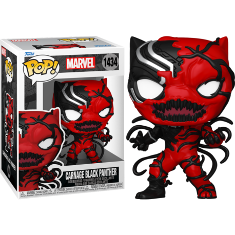 Funko Pop 1434 Carnage Black Panther, Marvel